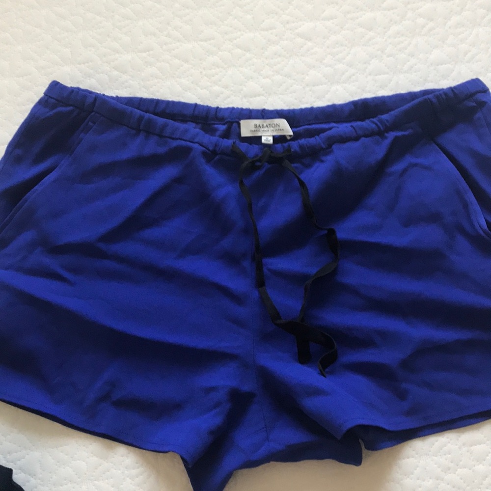 🌟Royal blue Babaton draw string shorts